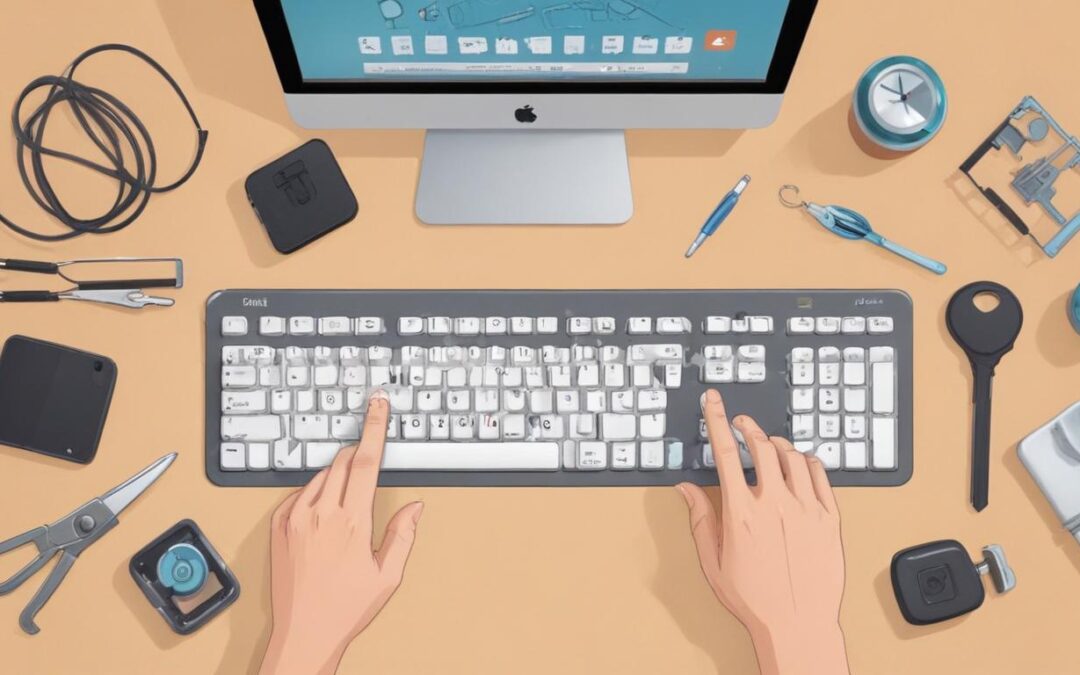 klawisz w klawiaturze wymaga wymiany