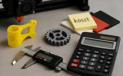 Od czego zależy koszt wydruku 3D – 7 kluczowych czynników z przykładami