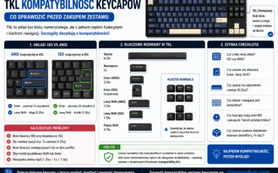TKL kompatybilność keycapów – jak sprawdzić, czy zestaw naprawdę pasuje do układu bez bloku numerycznego